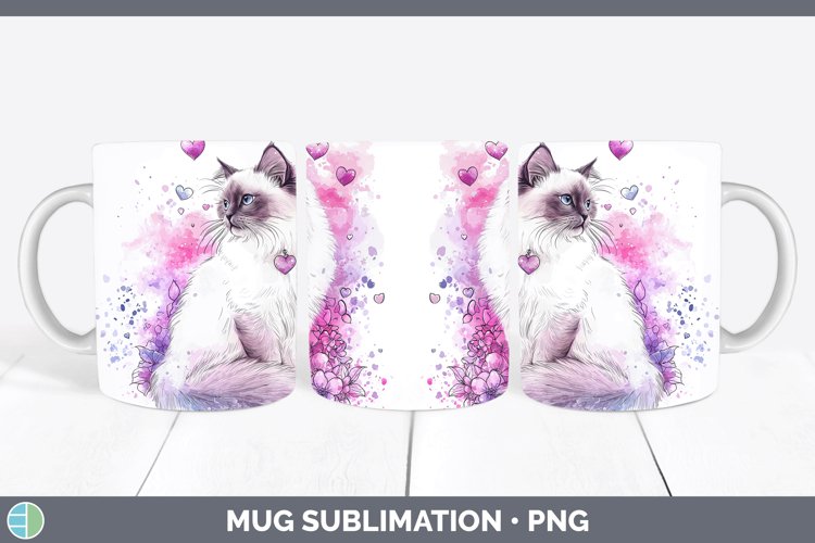 GorgeousValentine Splash Mug Wrap design.