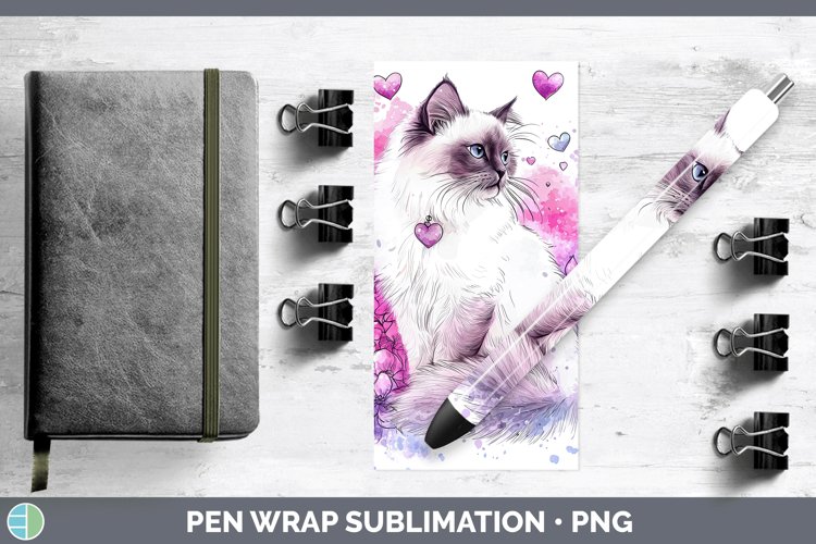 GorgeousValentine Splash Pen Wrap design.