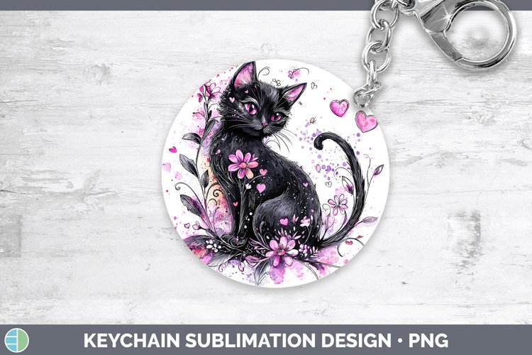 GorgeousValentine Splash Keychain design.