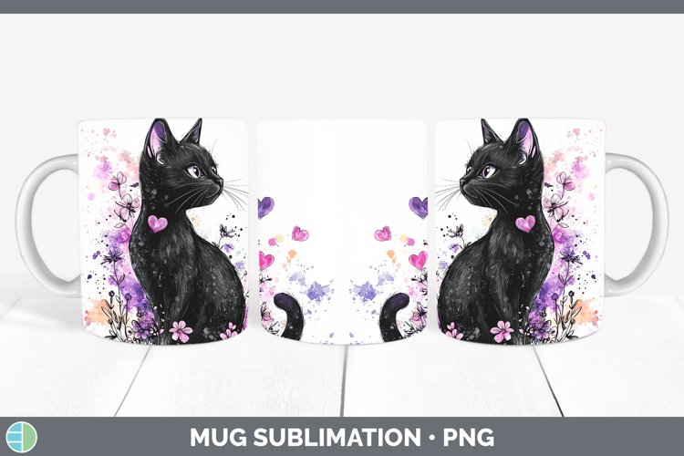 GorgeousValentine Splash Mug Wrap design.