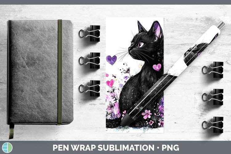 GorgeousValentine Splash Pen Wrap design.