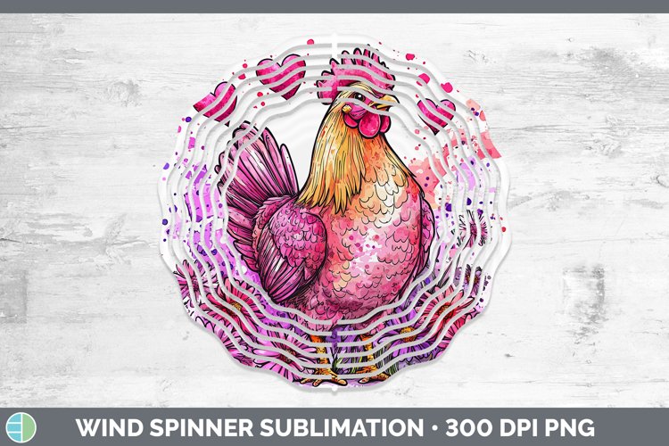 GorgeousValentine Splash Wind Spinner design.