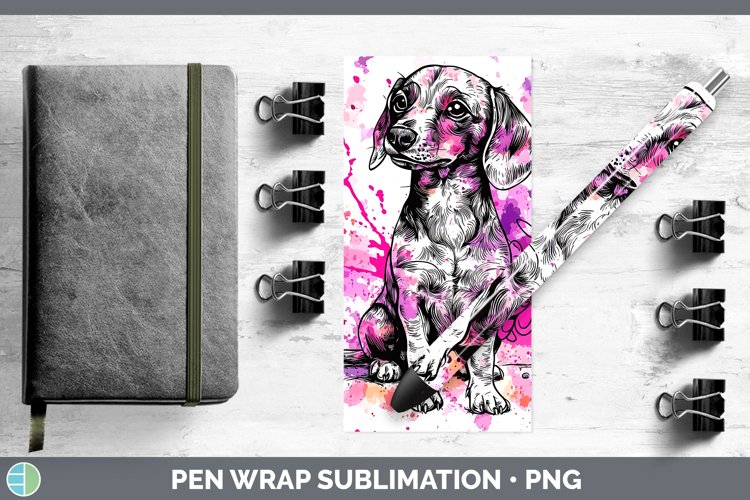 GorgeousValentine Splash Pen Wrap design.