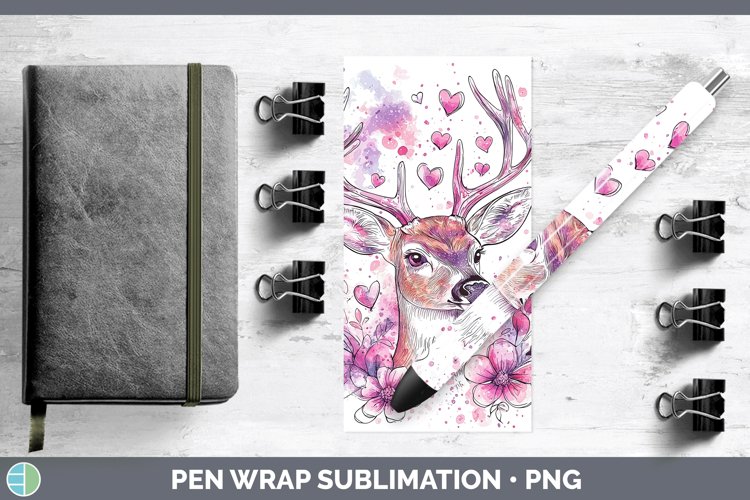 GorgeousValentine Splash Pen Wrap design.