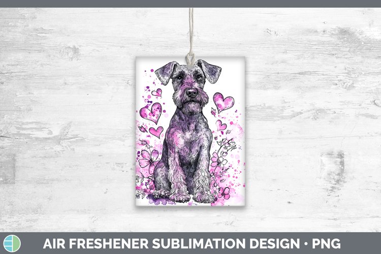 GorgeousValentine Splash Dogs Air Freshener design.