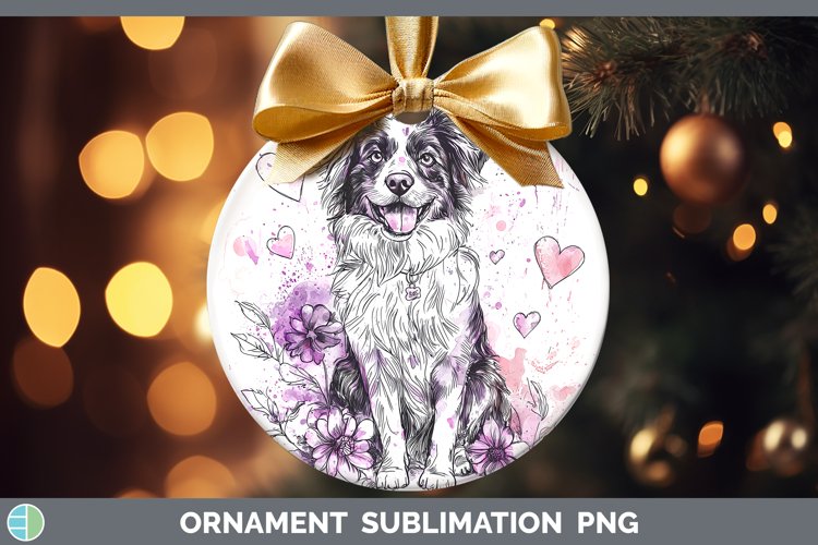 Australian Shepherd Clipart Image 23