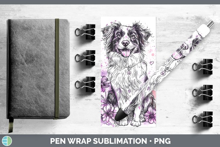 Australian Shepherd Clipart Image 22