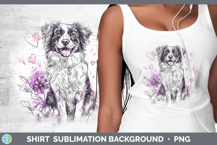 Australian Shepherd Clipart Image 18