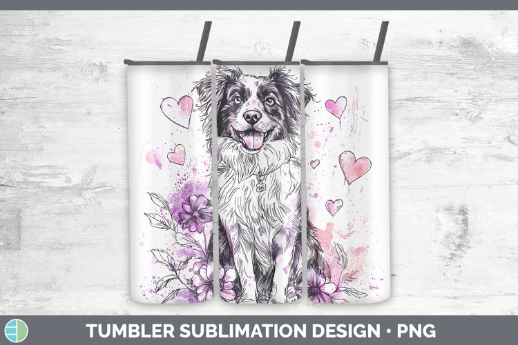 Australian Shepherd Clipart Image 16
