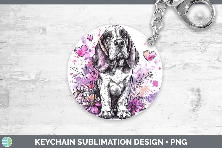 Basset Hound Clipart Image 14