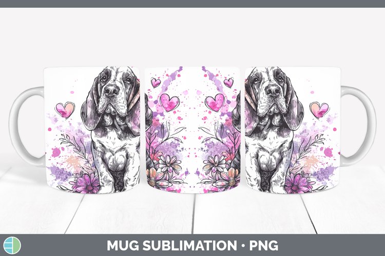 Basset Hound Clipart Image 13