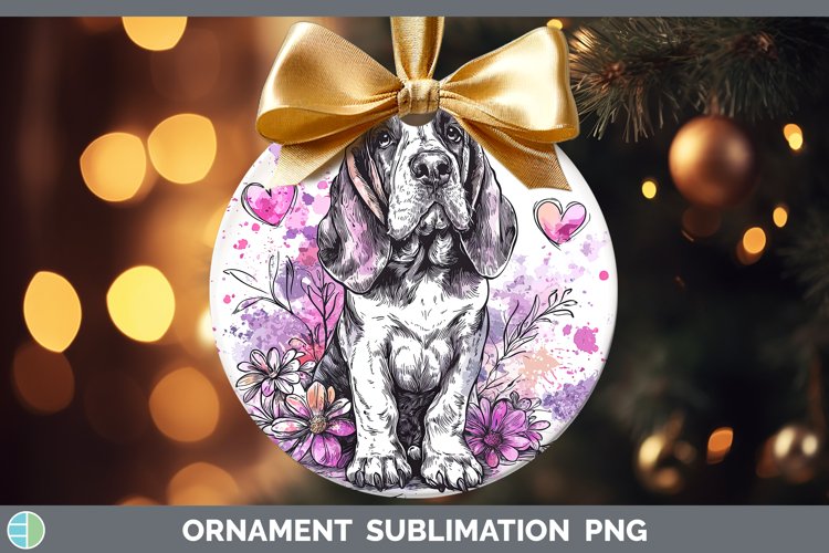 Basset Hound Clipart Image 12