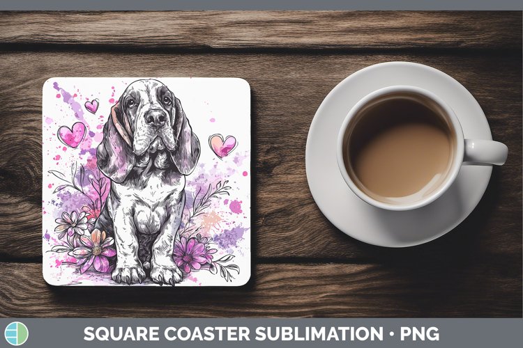 Basset Hound Clipart Image 6