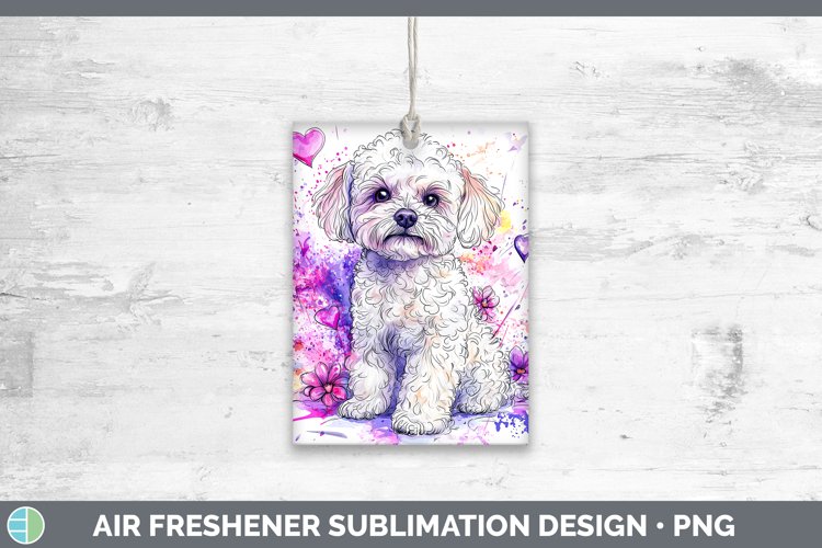 GorgeousValentine Splash Dogs Air Freshener design.
