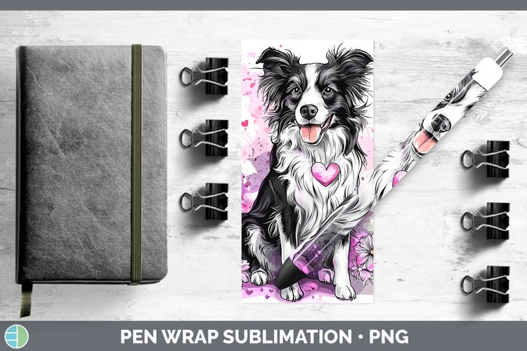 Border Collie Clipart Image 11