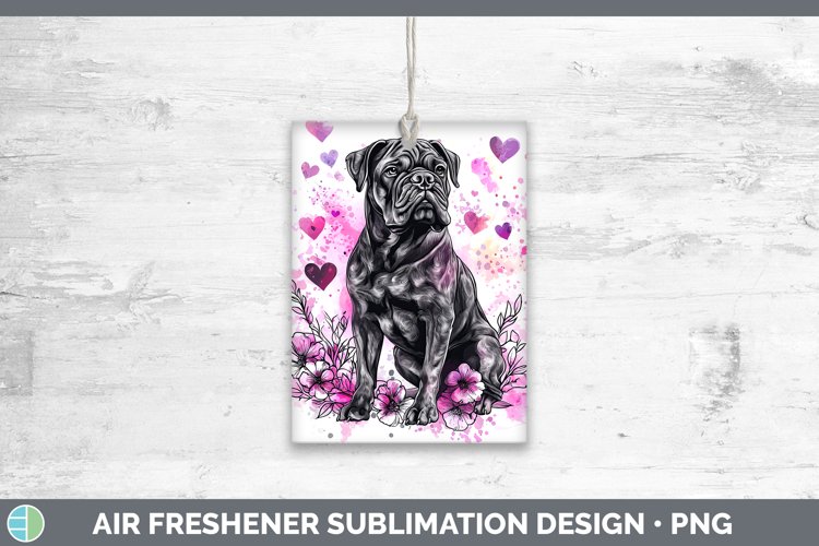GorgeousValentine Splash Dogs Air Freshener design.