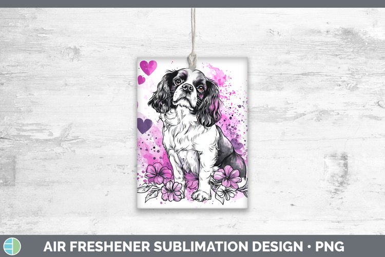 GorgeousValentine Splash Dogs Air Freshener design.