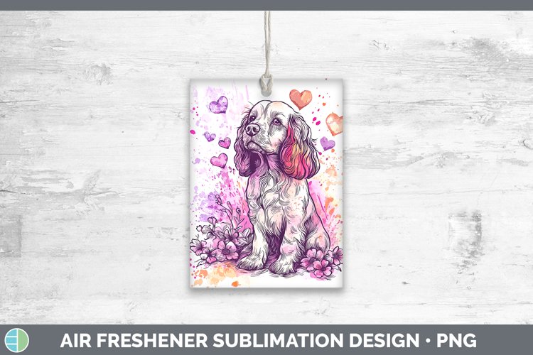 GorgeousValentine Splash Dogs Air Freshener design.