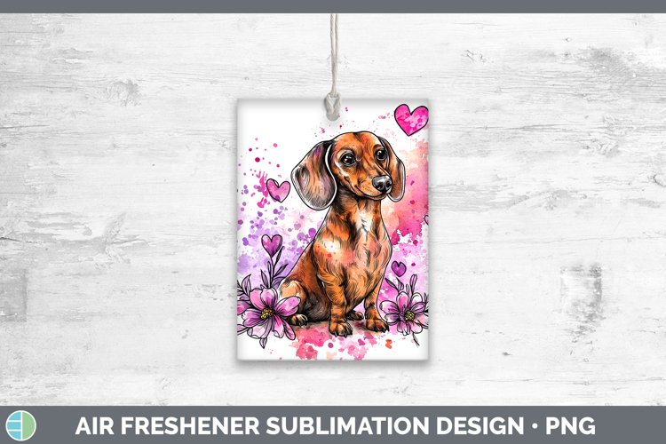 GorgeousValentine Splash Dogs Air Freshener design.