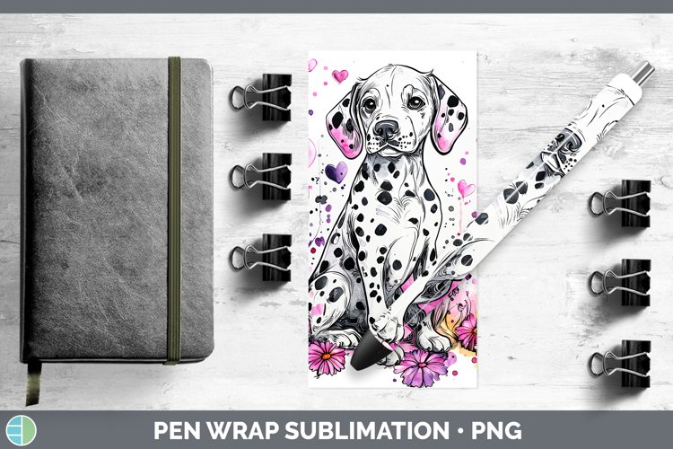 Dalmatian Clipart Image 14