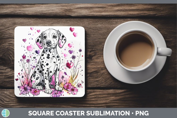 Dalmatian Clipart Image 9
