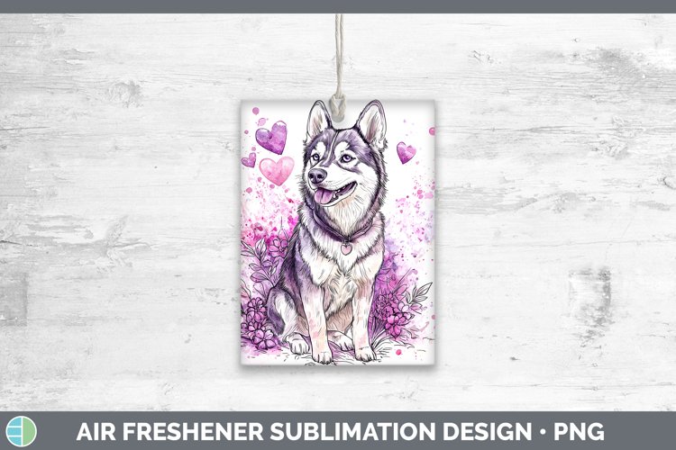 GorgeousValentine Splash Dogs Air Freshener design.