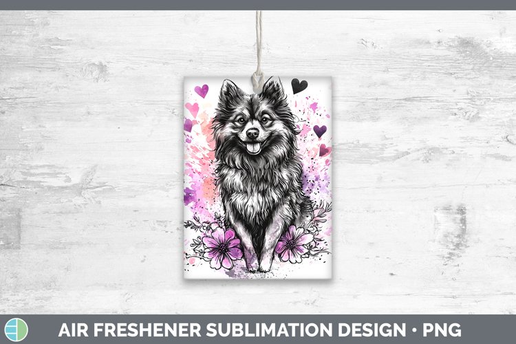 GorgeousValentine Splash Dogs Air Freshener design.