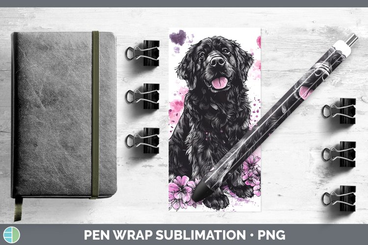 GorgeousValentine Splash Dogs  Pen Wrap design.