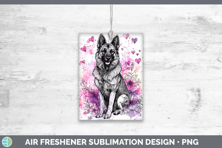 GorgeousValentine Splash Dogs Air Freshener design.