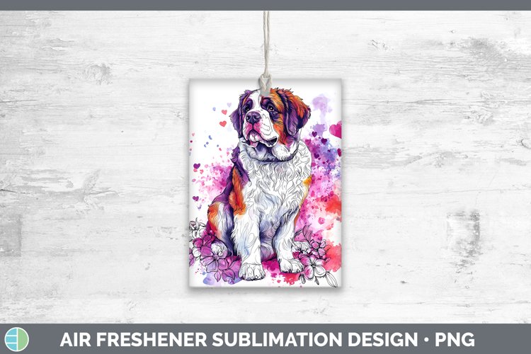 GorgeousValentine Splash Dogs Air Freshener design.