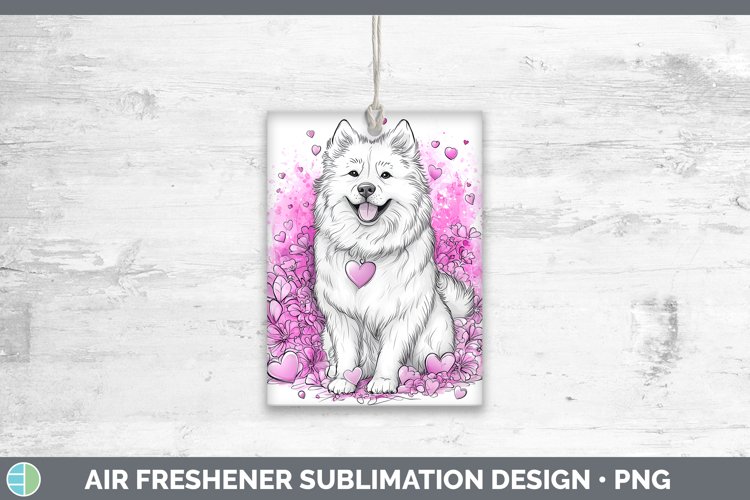 GorgeousValentine Splash Dogs Air Freshener design.