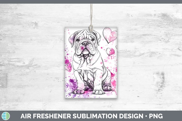 GorgeousValentine Splash Dogs Air Freshener design.