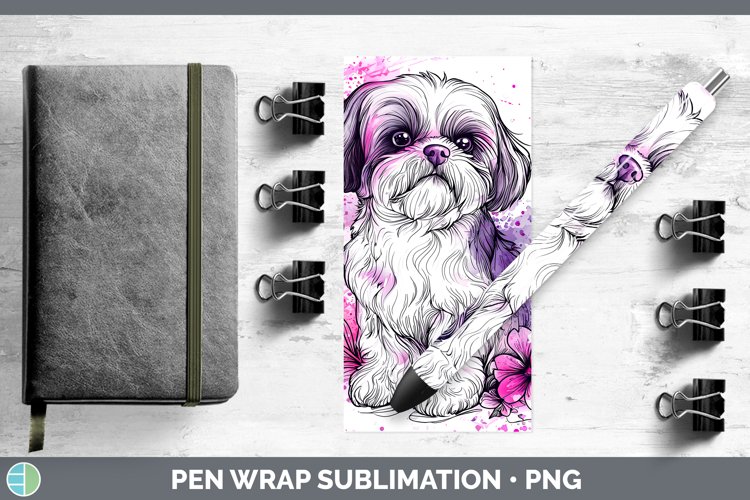 Shih Tzu Clipart Image 15