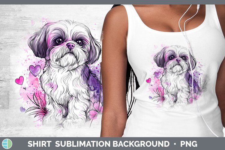 Shih Tzu Clipart Image 11