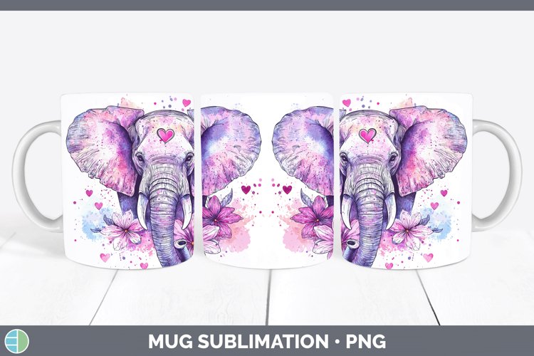 GorgeousValentine Splash Mug Wrap design.