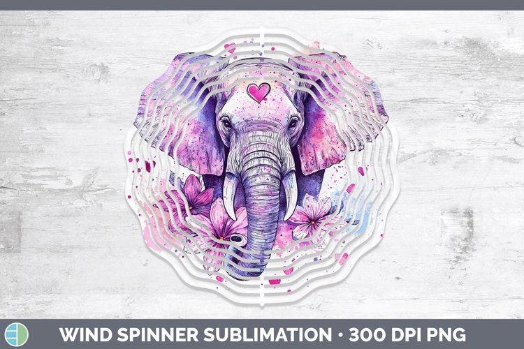 GorgeousValentine Splash Wind Spinner design.