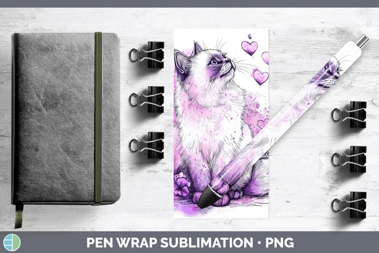 GorgeousValentine Splash Pen Wrap design.