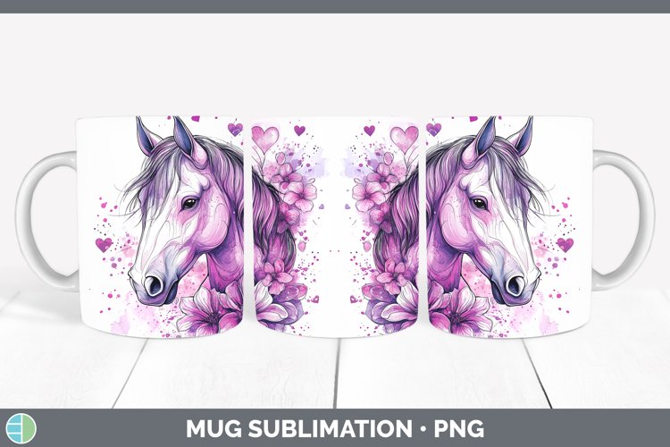 GorgeousValentine Splash Mug Wrap design.