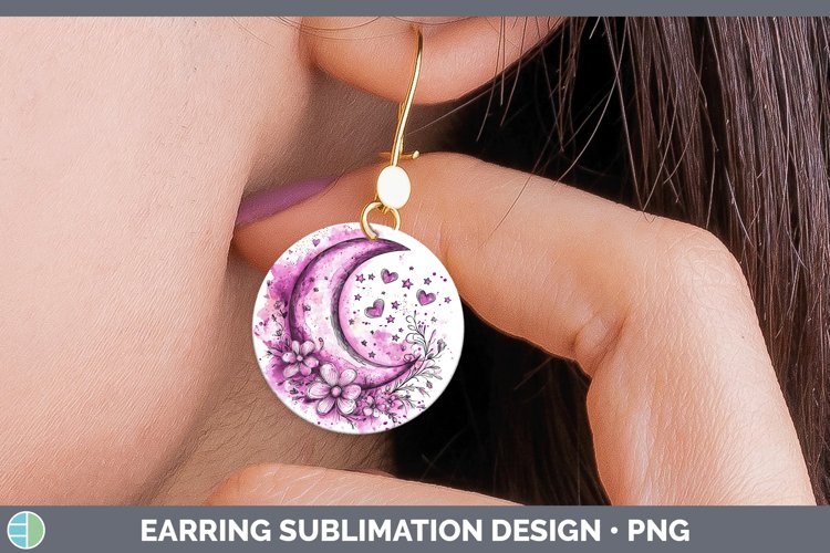 Moon and Stars Clipart Image 10