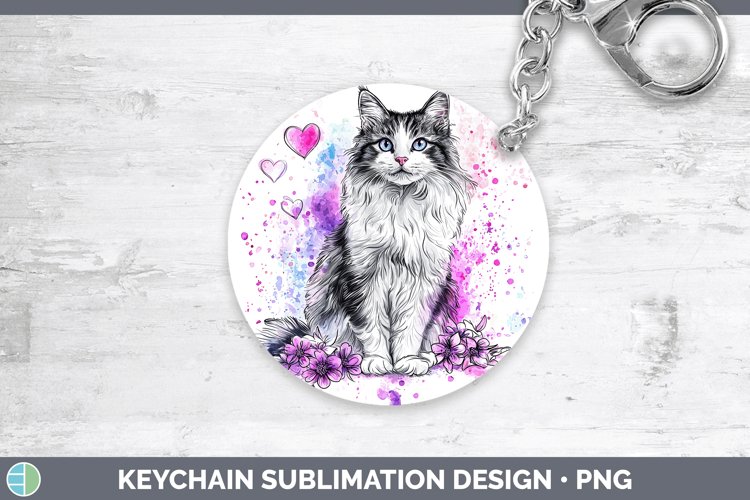 GorgeousValentine Splash Keychain design.