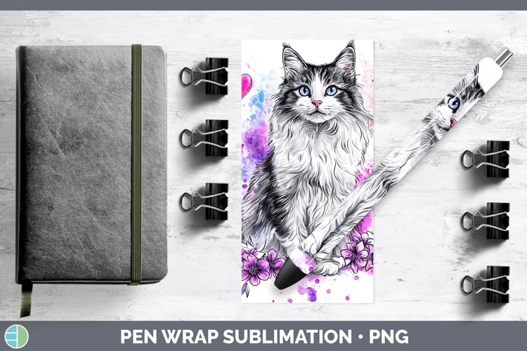 GorgeousValentine Splash Pen Wrap design.