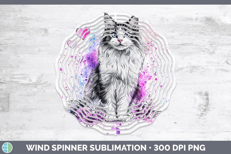 GorgeousValentine Splash Wind Spinner design.