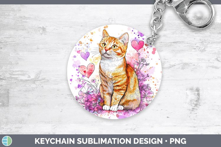 GorgeousValentine Splash Keychain design.
