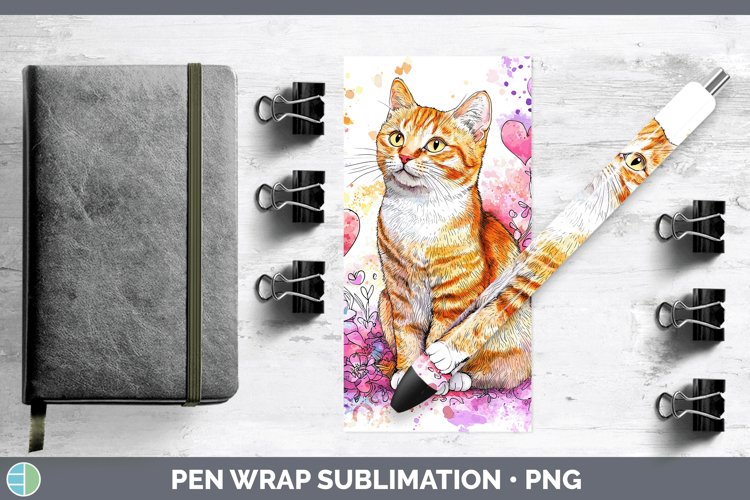 GorgeousValentine Splash Pen Wrap design.
