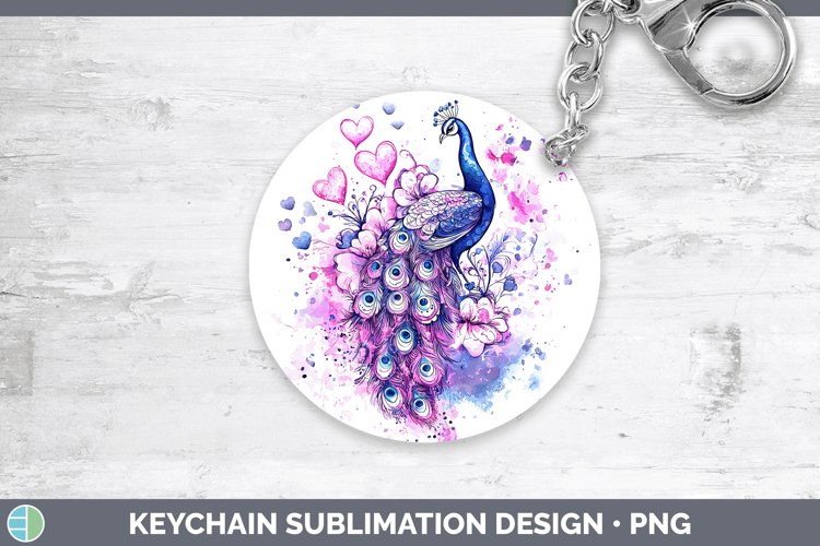 GorgeousValentine Splash Keychain design.