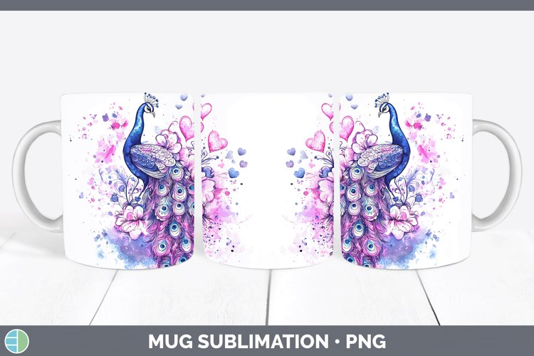 GorgeousValentine Splash Mug Wrap design.