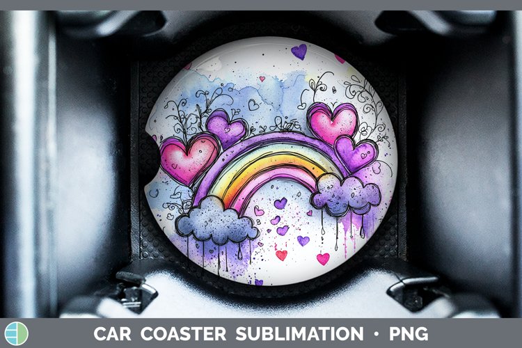 Car Coaster Sublimation Designs Image 10