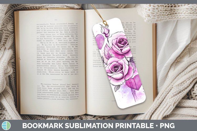 Printable Valentine Bookmark Image 22