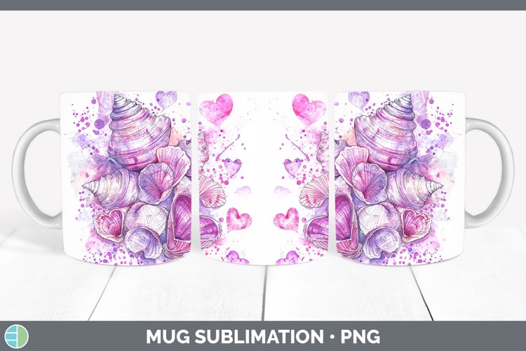 GorgeousValentine Splash Mug Wrap design.