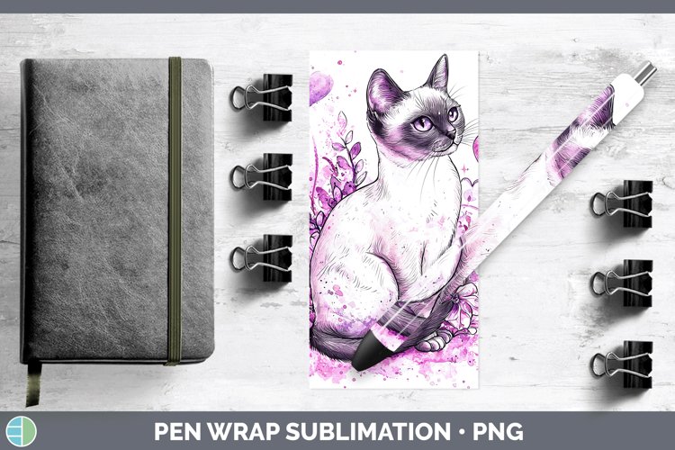 GorgeousValentine Splash Pen Wrap design.